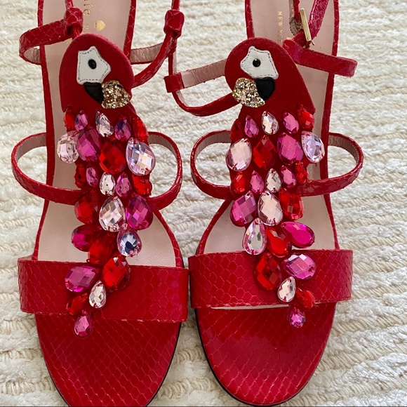 NWT Kate Spade Idalou parrot heels - Picture 12 of 16